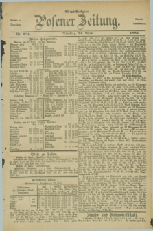 Posener Zeitung. Jg.90, Nr. 284 (24 April 1883) - Abend=Ausgabe.