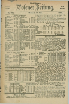 Posener Zeitung. Jg.90, Nr. 335 (16 Mai 1883) - Abend=Ausgabe.