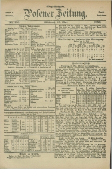 Posener Zeitung. Jg.90, Nr. 353 (23 Mai 1883) - Abend=Ausgabe.