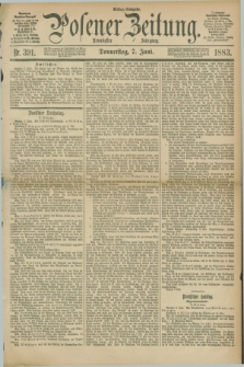 Posener Zeitung. Jg.90, Nr. 391 (7 Juni 1883) - Mittag=Ausgabe.