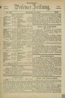 Posener Zeitung. Jg.90, Nr. 410 (14 Juni 1883) - Abend=Ausgabe.