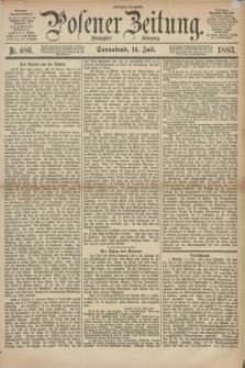 Posener Zeitung. Jg.90, Nr. 486 (14 Juli 1883)