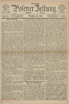 Posener Zeitung. Jg.90, Nr. 511 (24 Juli 1883) - Mittag=Ausgabe.