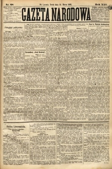 Gazeta Narodowa. 1886, nr 68