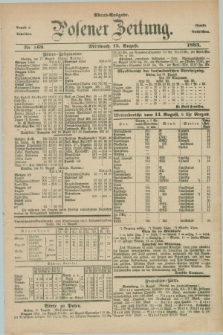 Posener Zeitung. Jg.90, Nr. 569 (15 August 1883) - Abend=Ausgabe.