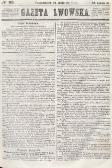 Gazeta Lwowska. 1866, nr 93