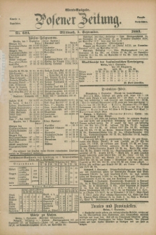 Posener Zeitung. Jg.90, Nr. 623 (5 September 1883) - Abend=Ausgabe.