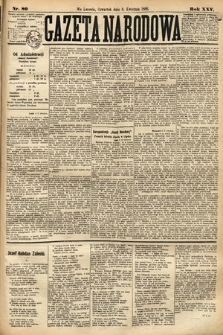 Gazeta Narodowa. 1886, nr 80