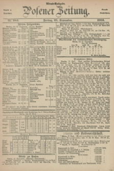 Posener Zeitung. Jg.90, Nr. 683 (28 September 1883) - Abend=Ausgabe.