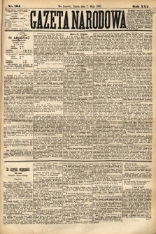 Gazeta Narodowa. 1886, nr 104