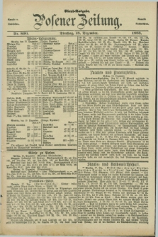 Posener Zeitung. Jg.90, Nr. 890 (18 Dezember 1883) - Abend=Ausgabe.