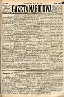 Gazeta Narodowa. 1886, nr 160