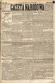 Gazeta Narodowa. 1886, nr 175