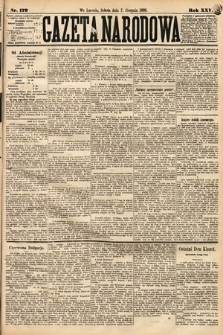 Gazeta Narodowa. 1886, nr 179