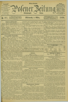 Posener Zeitung. Jg.97, Nr. 161 (5 März 1890) - Mittag=Ausgabe.