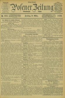 Posener Zeitung. Jg.97, Nr. 203 (21 März 1890) - Mittag=Ausgabe.