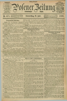 Posener Zeitung. Jg.97, Nr. 471 (10 Juli 1890) - Mittag=Ausgabe.