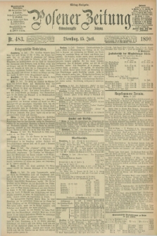 Posener Zeitung. Jg.97, Nr. 483 (15 Juli 1890) - Mittag=Ausgabe.