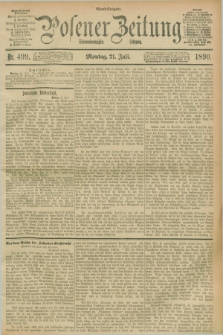 Posener Zeitung. Jg.97, Nr. 499 (21 Juli 1890) - Abend=Ausgabe.