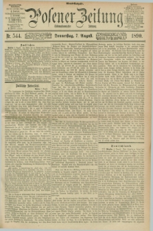 Posener Zeitung. Jg.97, Nr. 544 (7 August 1890) - Abend=Ausgabe.