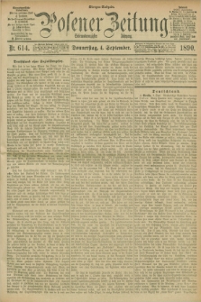 Posener Zeitung. Jg.97, Nr. 614 (4 September 1890)