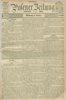 Posener Zeitung. Jg.97, Nr. 702 (8 Oktober 1890) - Mittag=Ausgabe.