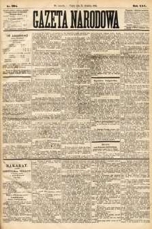 Gazeta Narodowa. 1886, nr 294