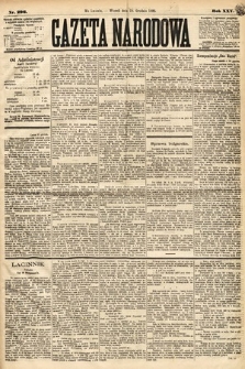 Gazeta Narodowa. 1886, nr 296
