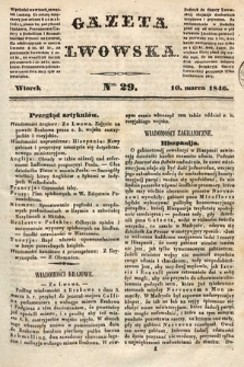 Gazeta Lwowska. 1846, nr 29