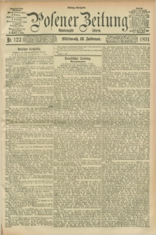 Posener Zeitung. Jg.98, Nr. 122 (18 Februar 1891) - Mittag=Ausgabe.