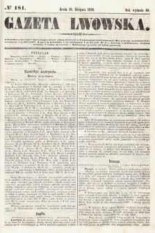 Gazeta Lwowska. 1859, nr 181