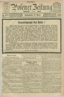 Posener Zeitung. Jg.98, Nr. 283 (25 April 1891) - Mittag=Ausgabe.