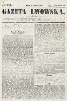 Gazeta Lwowska. 1859, nr 185