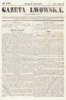 Gazeta Lwowska. 1859, nr 187