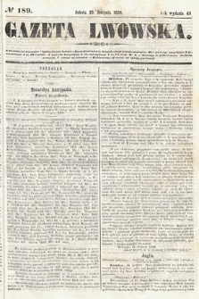 Gazeta Lwowska. 1859, nr 189