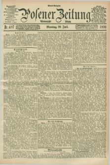 Posener Zeitung. Jg.98, Nr. 497 (20 Juli 1891) - Abend=Ausgabe.