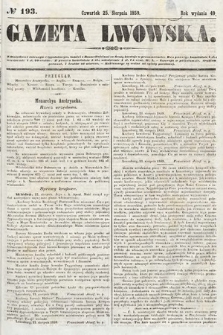 Gazeta Lwowska. 1859, nr 193