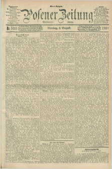 Posener Zeitung. Jg.98, Nr. 533 (3 August 1891) - Abend=Ausgabe.