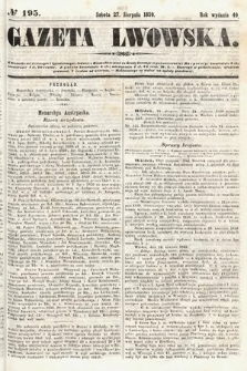 Gazeta Lwowska. 1859, nr 195