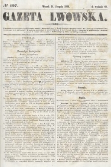 Gazeta Lwowska. 1859, nr 197