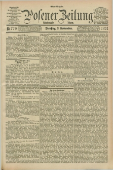 Posener Zeitung. Jg.98, Nr. 770 (3 November 1891) - Abend=Ausgabe.