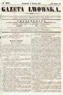 Gazeta Lwowska. 1859, nr 207