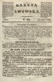 Gazeta Lwowska. 1846, nr 34