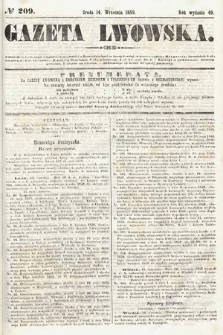 Gazeta Lwowska. 1859, nr 209