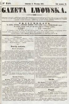 Gazeta Lwowska. 1859, nr 210