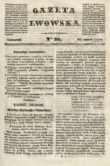 Gazeta Lwowska. 1846, nr 36
