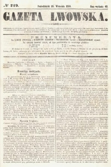 Gazeta Lwowska. 1859, nr 219