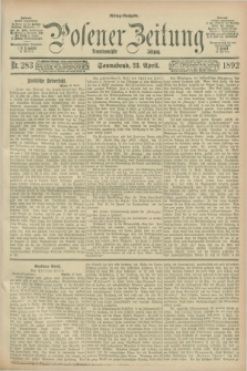 Posener Zeitung. Jg.99, Nr. 283 (23 April 1892) - Mittag=Ausgabe.