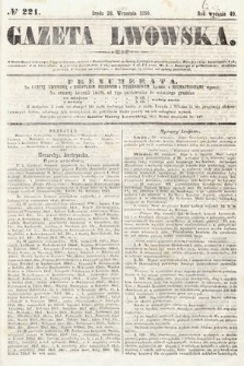 Gazeta Lwowska. 1859, nr 221