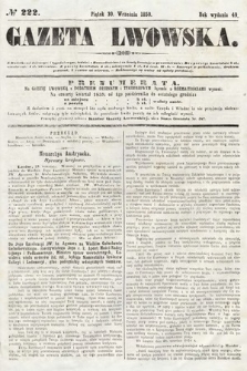 Gazeta Lwowska. 1859, nr 222